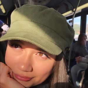 Forever 21 - Button Canvas Cabby Hat